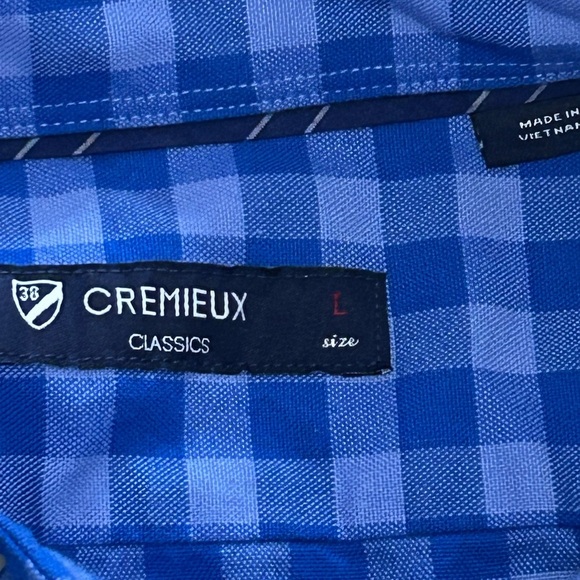 Cremieux Classics Men’s Large Button Down Shirt - Picture 3 of 7